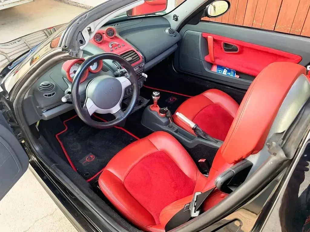 Gebraucht Smart Roadster 82 PS (60 kW) 2003 Schwarz Cabrio