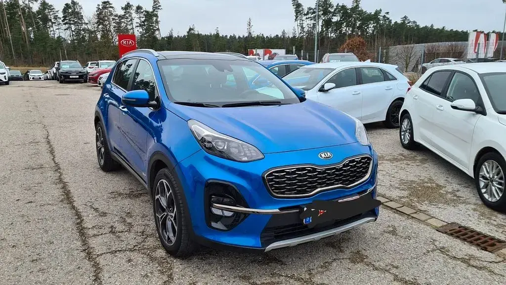 Gebraucht Kia Sportage GT-Line 177 PS (130 kW) 2021 Blau SUV