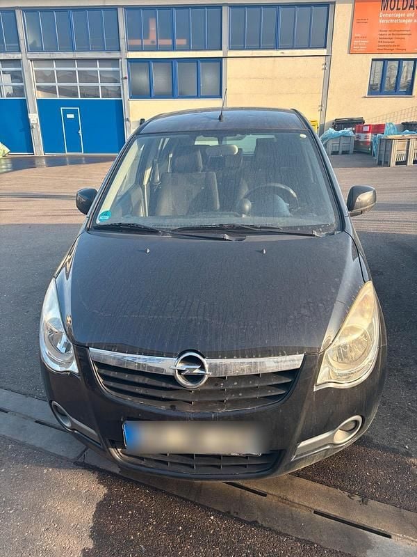 Gebraucht Opel Agila 85 PS (62 kW) 2009 Schwarz Kleinwagen