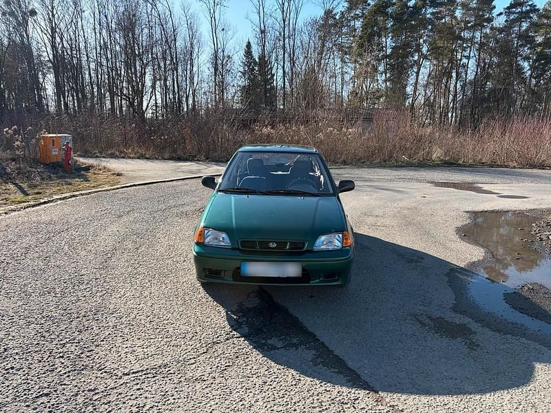 Gebraucht Subaru Justy 86 PS (63 kW) 1999 Grün Kleinwagen