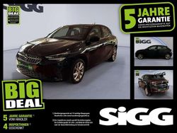 Diamant schwarz (metallic) Gebraucht 2022 Opel Corsa Elegance Kleinwagen | 14.580 € (Fairer Preis)