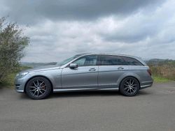 Silber Gebraucht 2012 Mercedes C220 AMG line Kombi | 7.800 € (Fairer Preis)