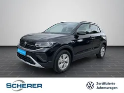 Deep black perleffekt (metallic) Gebraucht 2024 VW T-Cross Life SUV | 25.400 € (Fairer Preis)