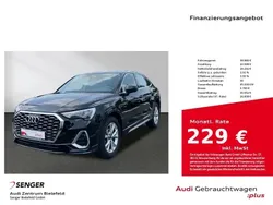 Schwarz Gebraucht 2024 Audi Q3 Sportback S-Line SUV | 38.880 € (Guter Preis)