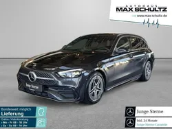 Olivgruen matt Gebraucht 2024 Mercedes C220 AMG Kombi | 44.680 € (Fairer Preis)
