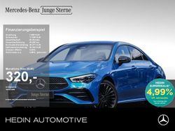Blau Gebraucht 2024 Mercedes CLA250e AMG Limousine | 37.990 € (Fairer Preis)