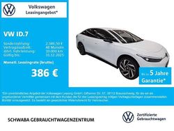 Gletscherweiß metallic Gebraucht 2025 VW ID.7 Pro Limousine | 46.990 € (Etwas zu teuer)