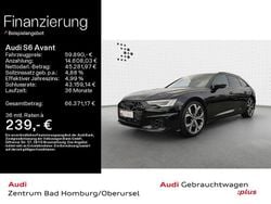 Brillantschwarz Gebraucht 2024 Audi S6 Sport Kombi | 58.890 € (Guter Preis)