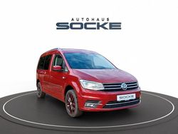 Rot Gebraucht 2018 VW Caddy Maxi Highline Van / Kleinbus | 24.485 € (Fairer Preis)