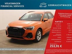 Orange Gebraucht 2022 Audi Q3 S-Line SUV | 30.089 € (Superpreis)