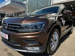 Braun Gebraucht 2017 VW Tiguan Highline SUV | 21.999 € (Superpreis)