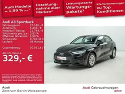 Brillantschwarz Gebraucht 2023 Audi A3 Limousine | 27.180 € (Guter Preis)
