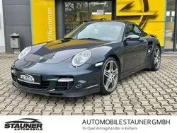 Atlasgrau metallic Gebraucht 2008 Porsche 911 Turbo Cabriolet Chrono Cabrio | 68.980 € (Fairer Preis)