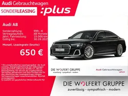 Mythosschwarz metallic Gebraucht 2024 Audi A8 Ambiente Limousine | 64.980 € (Superpreis)