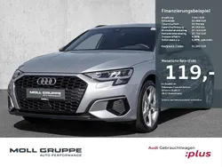 Florettsilber (metallic) Gebraucht 2024 Audi A3 Sportback Advanced Plus Limousine | 30.980 € (Guter Preis)