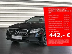 Schwarz Gebraucht 2019 Mercedes E200 Avantgarde Cabrio | 39.999 € (Etwas zu teuer)