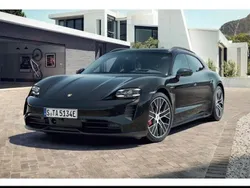 Schwarz Gebraucht 2022 Porsche Taycan Sport Turismo Limousine | 78.888 € (Superpreis)