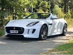 Weiß Gebraucht 2015 Jaguar F-Type R Cabrio | 71.200 € (Teuer)