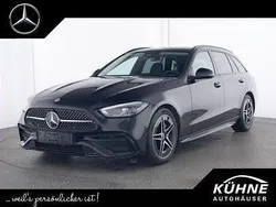 Schwarz, Gebraucht 2024 Mercedes C180 AMG line Kombi | 38.950 € (Fairer Preis)