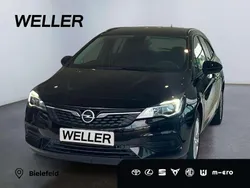 Onyxschwarz metallic Gebraucht 2022 Opel Astra Edition Kombi | 15.990 € (Superpreis)