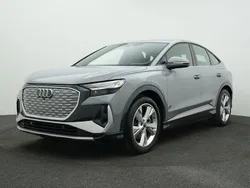 Grau Gebraucht 2022 Audi Q4 Sportback e-tron S-Line SUV | 35.989 € (Superpreis)