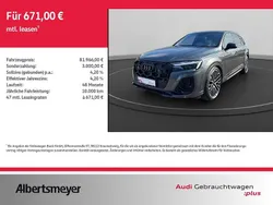 Grau Gebraucht 2024 Audi Q7 S-Line SUV | 81.966 €