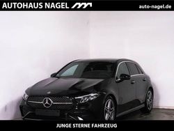 Schwarz Gebraucht 2024 Mercedes A220 AMG line Limousine | 34.249 € (Guter Preis)