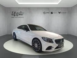 Weiß Gebraucht 2019 Mercedes C300 AMG line Coupé | 35.490 € (Guter Preis)