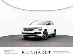 Moonweiss metallic Gebraucht 2022 Skoda Karoq SportLine SUV | 25.955 € (Superpreis)
