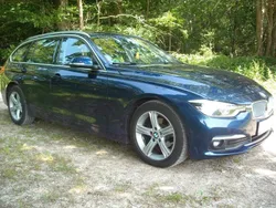 Blau Gebraucht 2019 BMW 318 Luxury Line Kombi | 20.450 € (Etwas zu teuer)