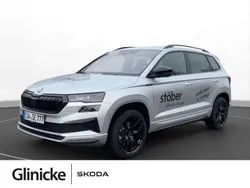Brilliantsilber metallic Gebraucht 2025 Skoda Karoq SportLine SUV | 41.990 € (Fairer Preis)