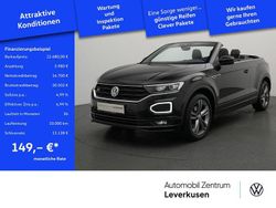 Schwarz / deep black (metallic) Gebraucht 2020 VW T-Roc R-line SUV | 22.680 € (Fairer Preis)