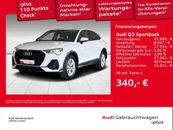 2y gletscherweiß metallic Gebraucht 2025 Audi Q3 S-Line SUV | 45.980 € (Fairer Preis)