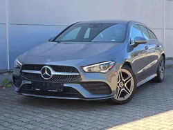Mountaingrau met. Gebraucht 2022 Mercedes CLA180 AMG line Limousine | 26.300 € (Superpreis)