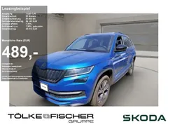 Blau Gebraucht 2021 Skoda Kodiaq SportLine SUV | 38.140 €