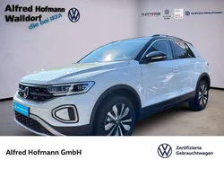 Pure white / schwarz Neu 2025 VW T-Roc Goal SUV | 35.808 € (Guter Preis)