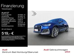 Navarrablau metallic Gebraucht 2021 Audi Q7 S-Line SUV | 49.890 € (Fairer Preis)