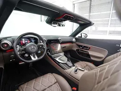 Weiß Gebraucht 2024 Mercedes SL43 AMG Premium Cabrio | 98.900 € (Superpreis)