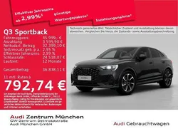 Mythosschwarz metallic Gebraucht 2022 Audi Q3 Sportback S-Line SUV | 35.999 € (Fairer Preis)