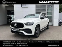 Manufaktur diamantweiß bright Gebraucht 2024 Mercedes GLE350 AMG line Coupé | 79.888 € (Fairer Preis)