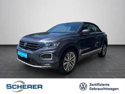 Rauchgrau metallic schwarz Gebraucht 2021 VW T-Roc Cabriolet Style Cabrio | 25.280 € (Guter Preis)