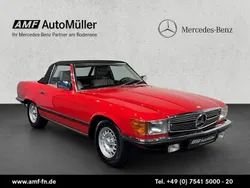 Signalrot Gebraucht 1985 Mercedes SL380 Cabrio | 27.400 €