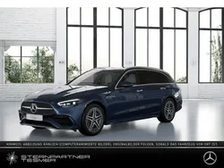 Blau Neu 2025 Mercedes C180 AMG line Limousine | 57.648 €