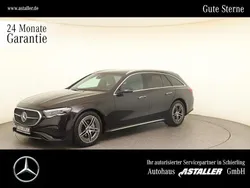 Metalliclack obsidianschwarz Gebraucht 2024 Mercedes E450 AMG line Kombi | 63.699 € (Fairer Preis)