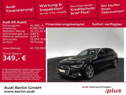 Mythosschwarz metallic Gebraucht 2022 Audi A6 Ambiente Kombi | 41.400 € (Teuer)