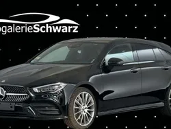 Schwarz Gebraucht 2021 Mercedes CLA250e Shooting Brake AMG Kombi | 27.840 € (Fairer Preis)