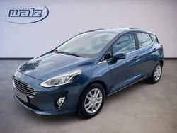 Chromablau Gebraucht 2021 Ford Fiesta Titanium Kleinwagen | 13.990 € (Fairer Preis)