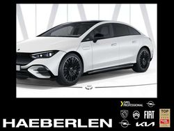 Designo opalithweiss (bright) Gebraucht 2024 Mercedes EQE350 AMG Limousine | 46.990 € (Guter Preis)