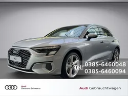 Silber Gebraucht 2024 Audi A3 Sportback Advanced Plus Limousine | 33.900 € (Teuer)