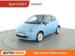 Blau Gebraucht 2019 Fiat 500C Collezione Cabrio | 11.760 € (Fairer Preis)